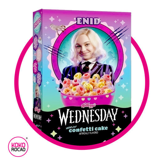 Caja de Kelloggs Wednesday Enid 320 g