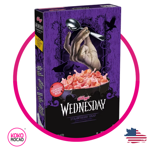 Caja de Kelloggs Wedneday Stawberry Snap 436 g
