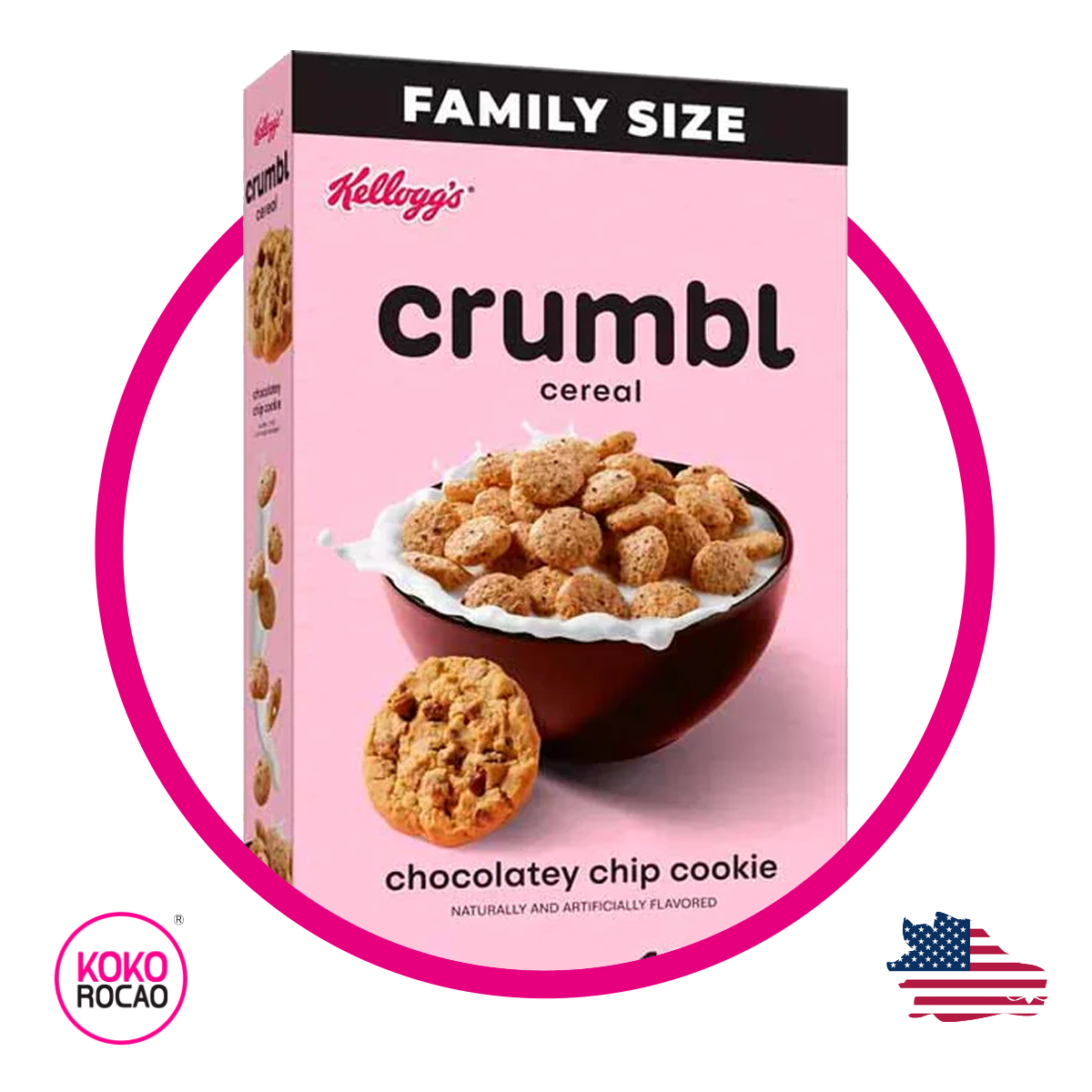 Caja de Kellogs Crumbl 357.7 g