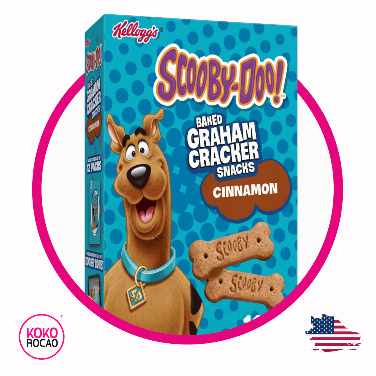 Caja de Kellogs Scooby Cinnamon 311 g