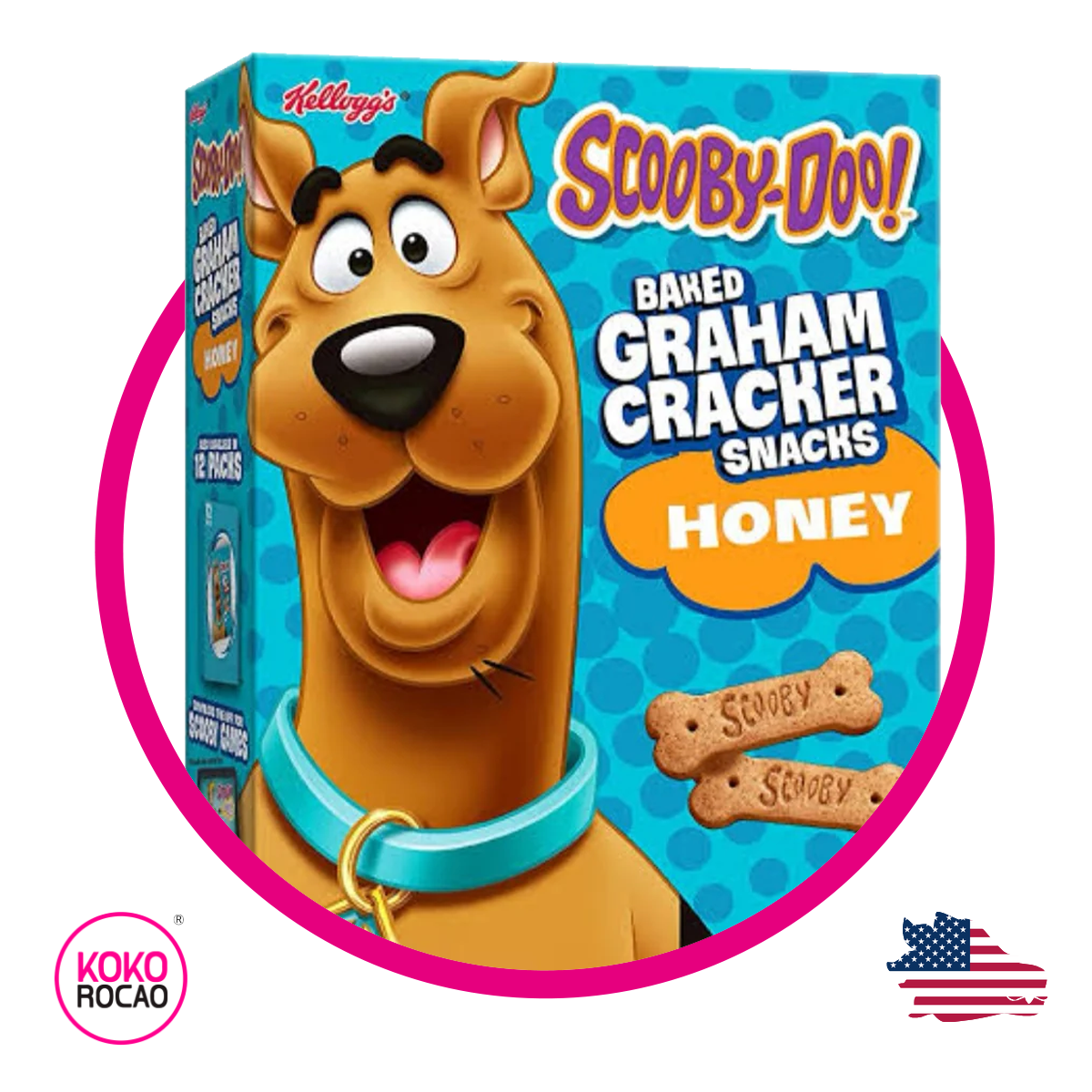 Caja de Kellogs Scooby Honey 311 g