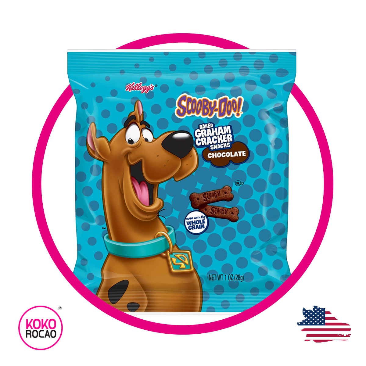 Bolsa de Kelogs Scooby 28 g