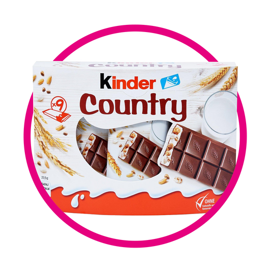 Caja de Kinder Country 211.50 g