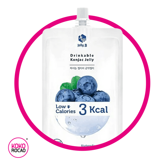 Bolsa de Konjac Blue Berry Gelatin 108 g