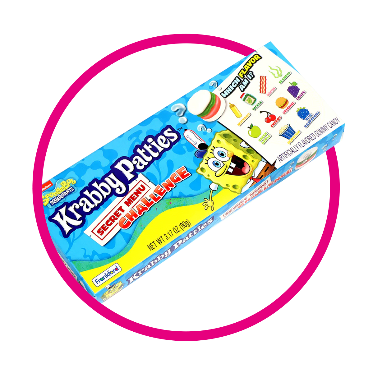 Caja de Krabby Patties Secret Menu Challenge 30 g
