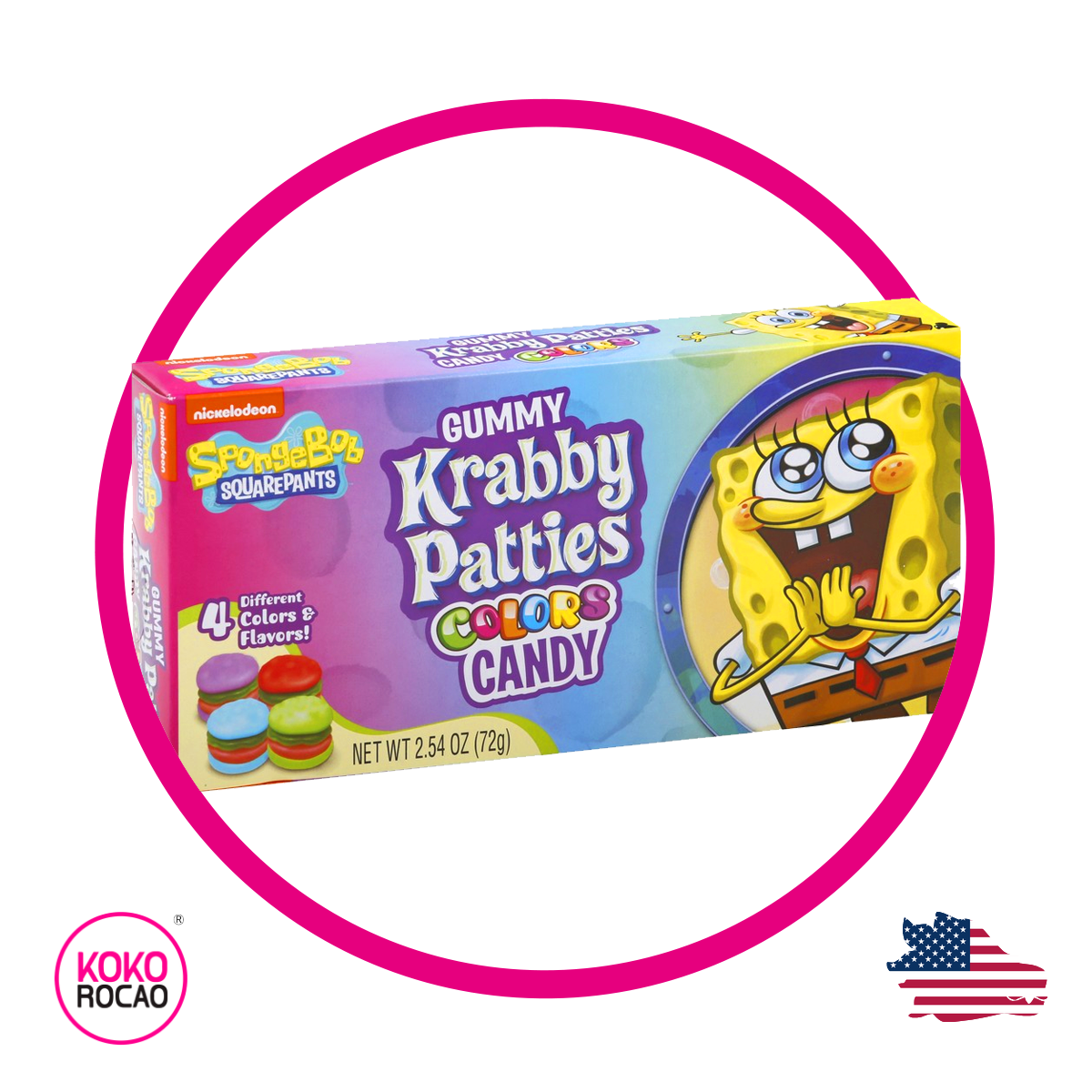 Caja de Krabby Patties Colors 72 g