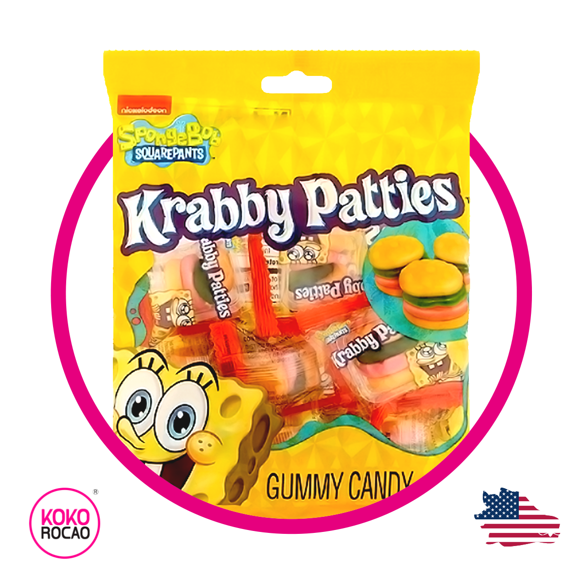 Bolsa de Krabby Patties 72 g