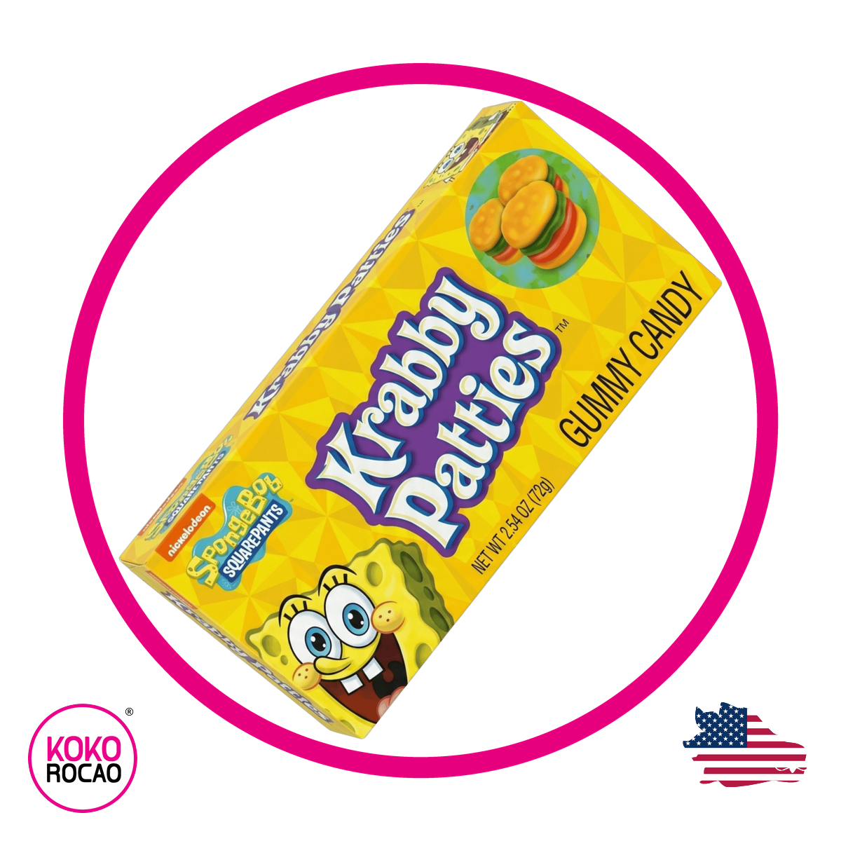 Caja de Krabby Patties 72 g