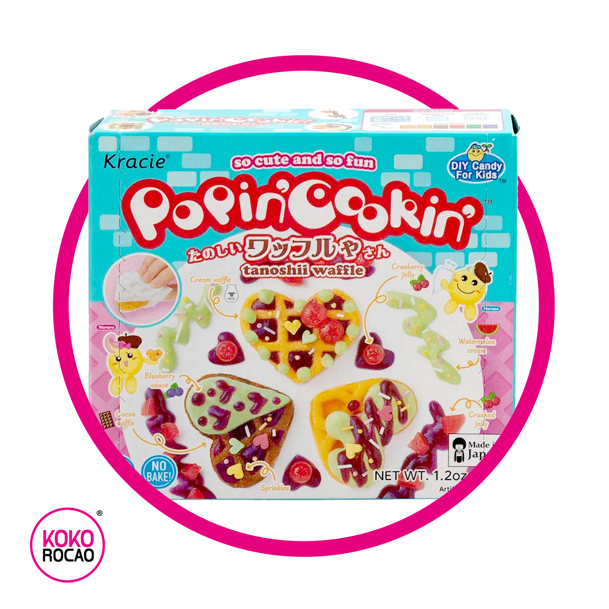 Caja de Kraicce Popin Cookin Waffle 35 g