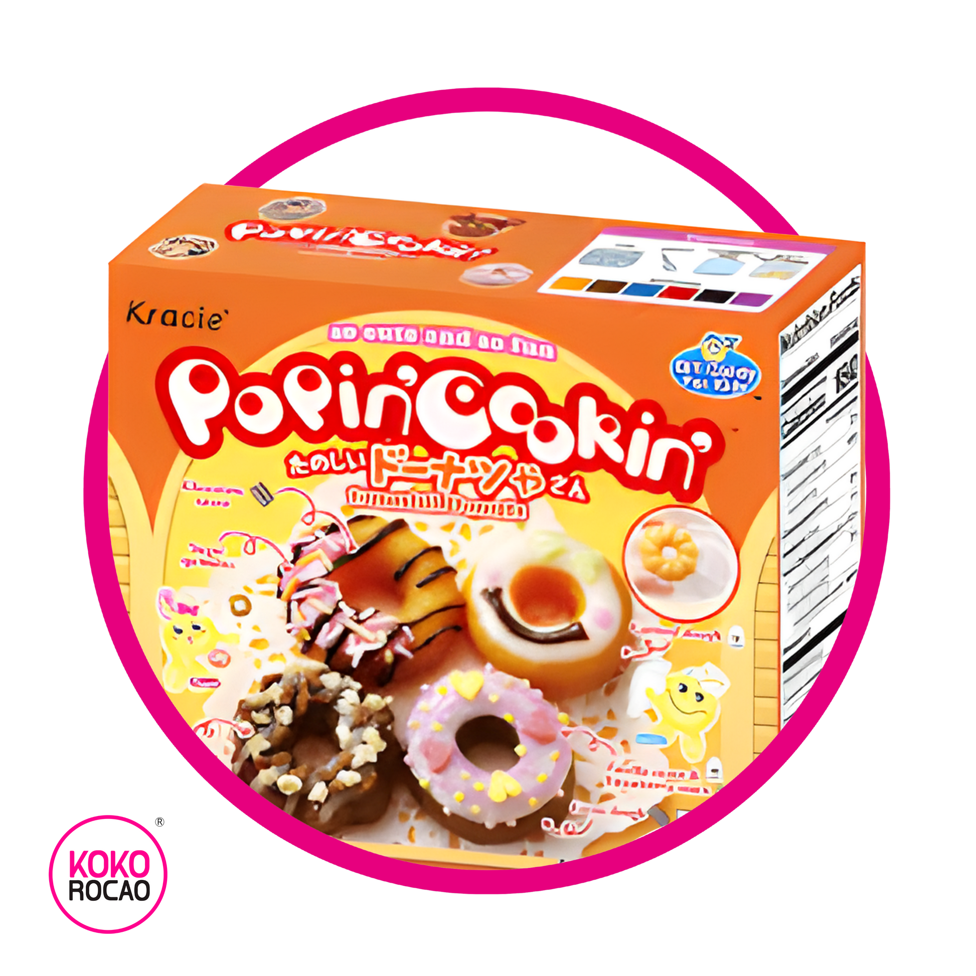 Caja de Kraice Popin Cookin Donas 41 g