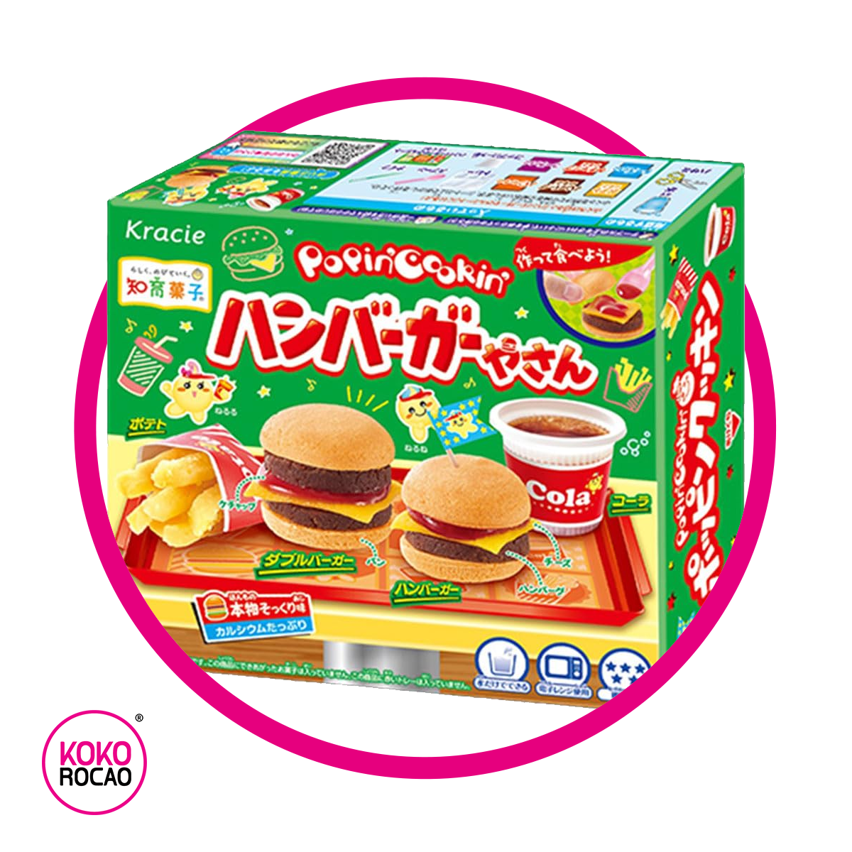 Caja de Kraice Popin Cookin Hamburguesa 32 g