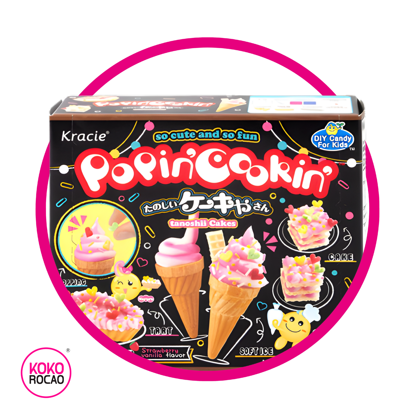 Caja de Kraice Popin Cookin Helado 26 g