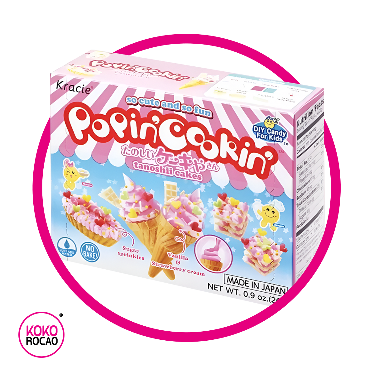 KRAICE POPIN COOKIN HELADO GUMMY CAJA 26G