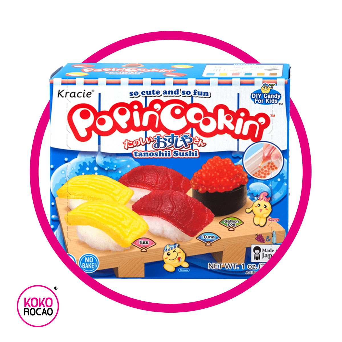 Caja de Kraice Popin Cookin Sushi 28.5 g