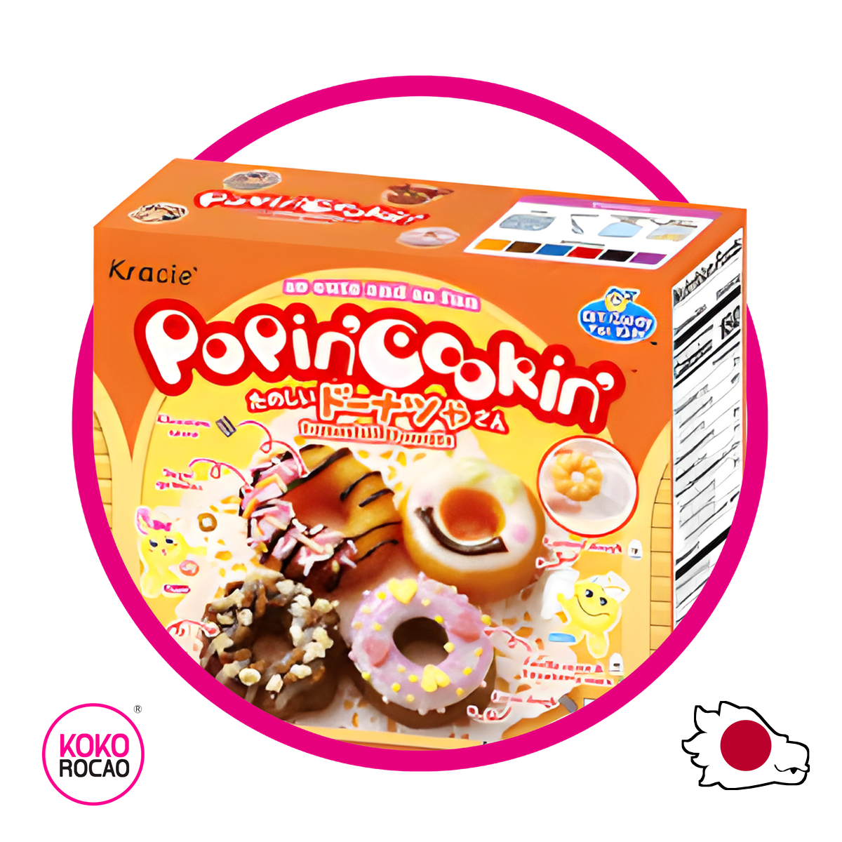 Caja de Kraice Popin Cookin Donas 41 g