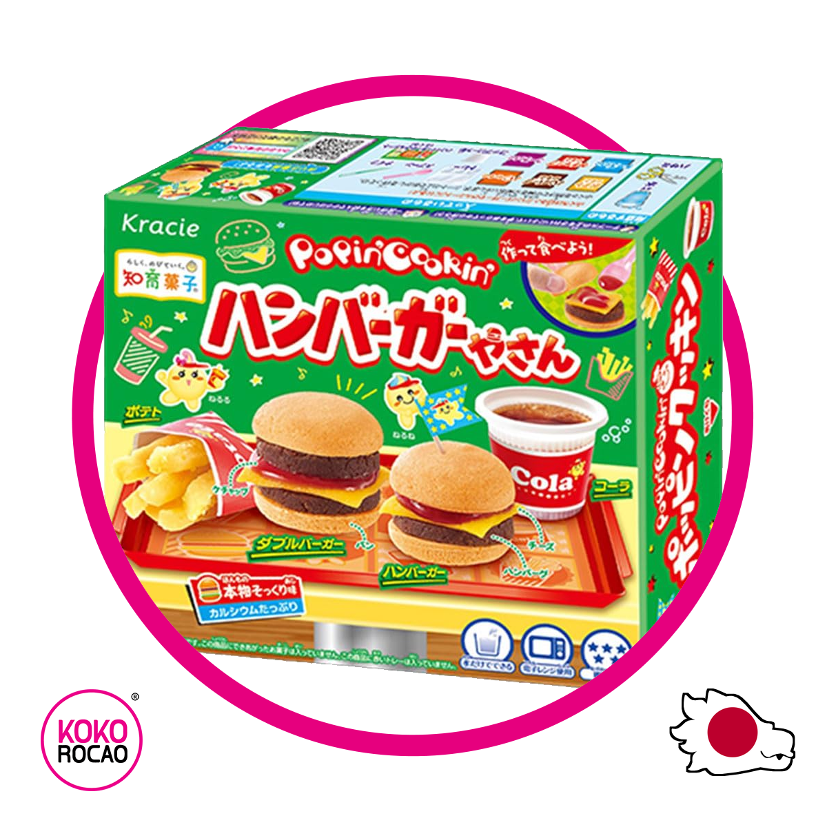 Caja de Kraice Popin Cookin Hamburguesa 32 g