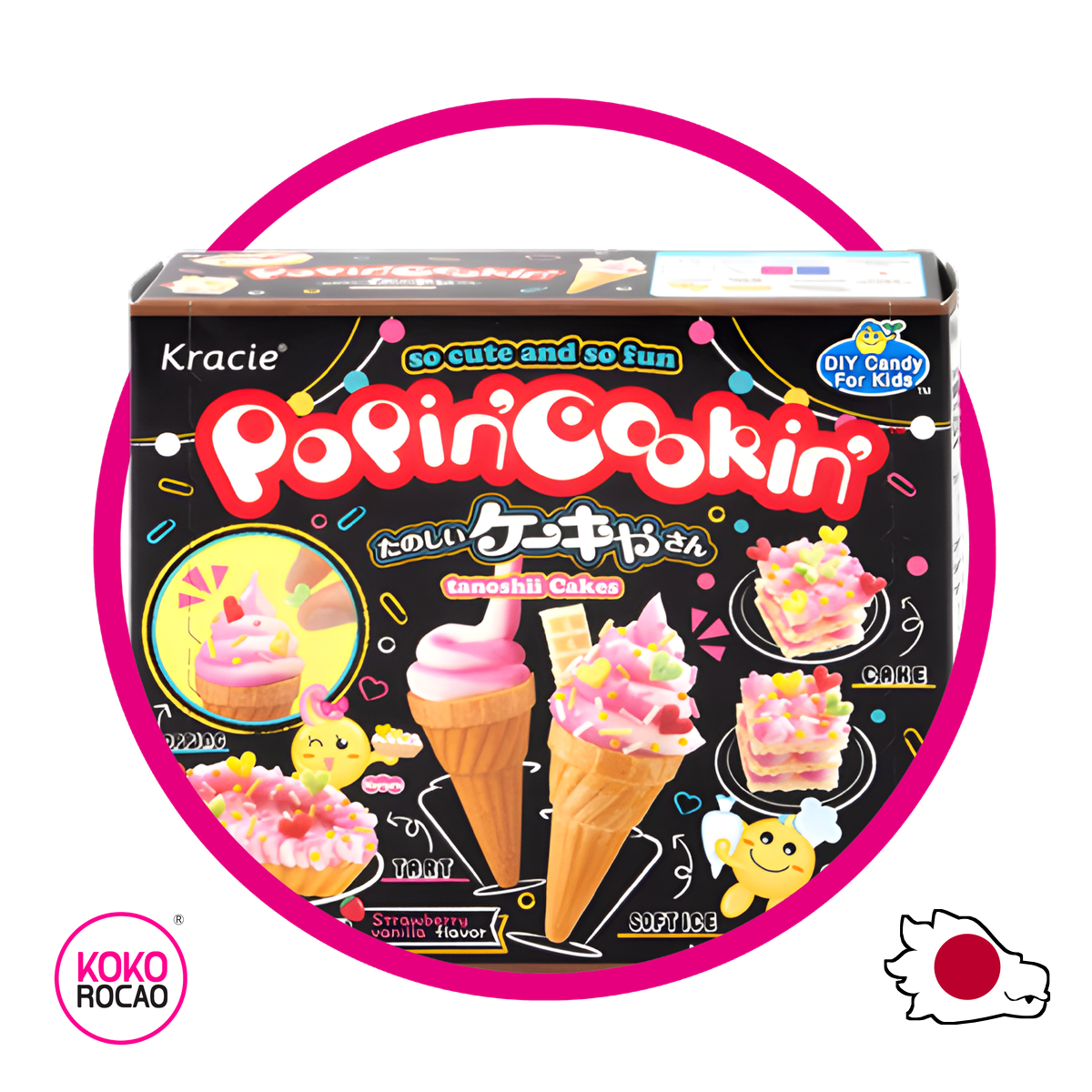 Caja de Kraice Popin Cookin Helado 26 g