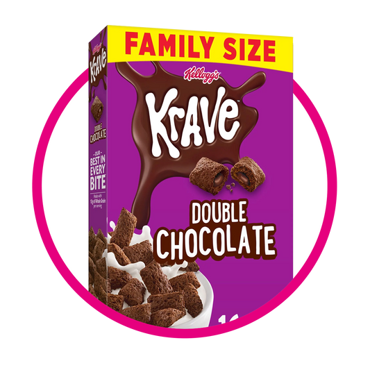 Caja de Kelloggs Krave Brownie 459 g