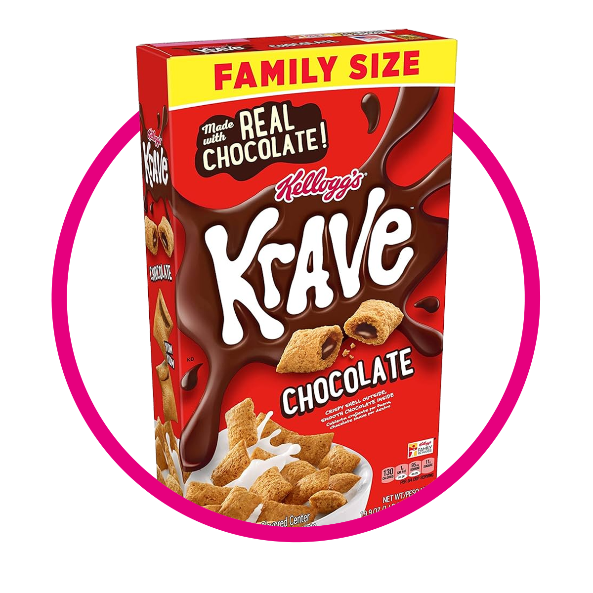 Caja de Kelloggs Krave 490 g