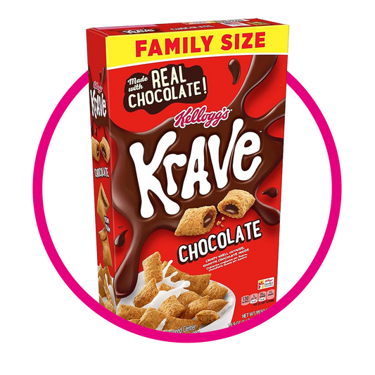 Caja de Kelloggs Krave 490 g