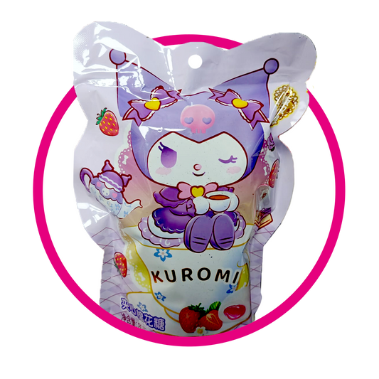 Bolsa de Kuromi Strawberry Marshmellow 80 g