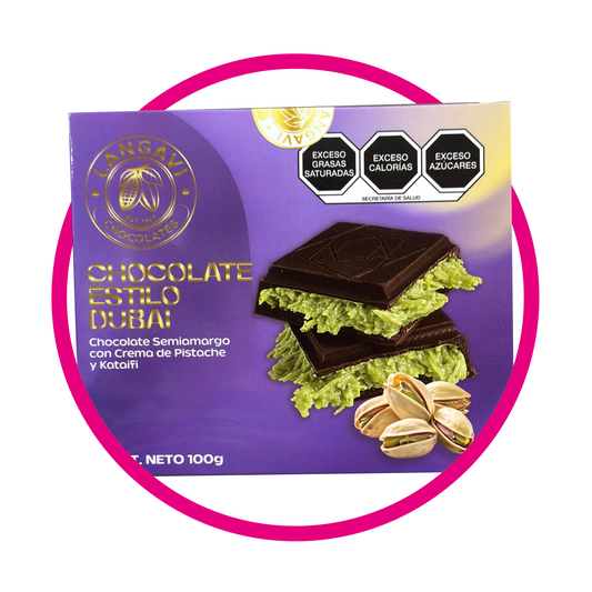 Caja de Langavi Dubai Amargo 100 g