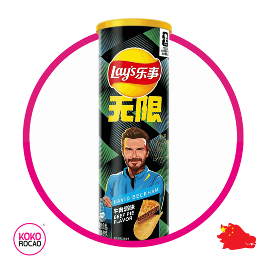 Lata de Lay's David Beckham Beef Pie 90 g