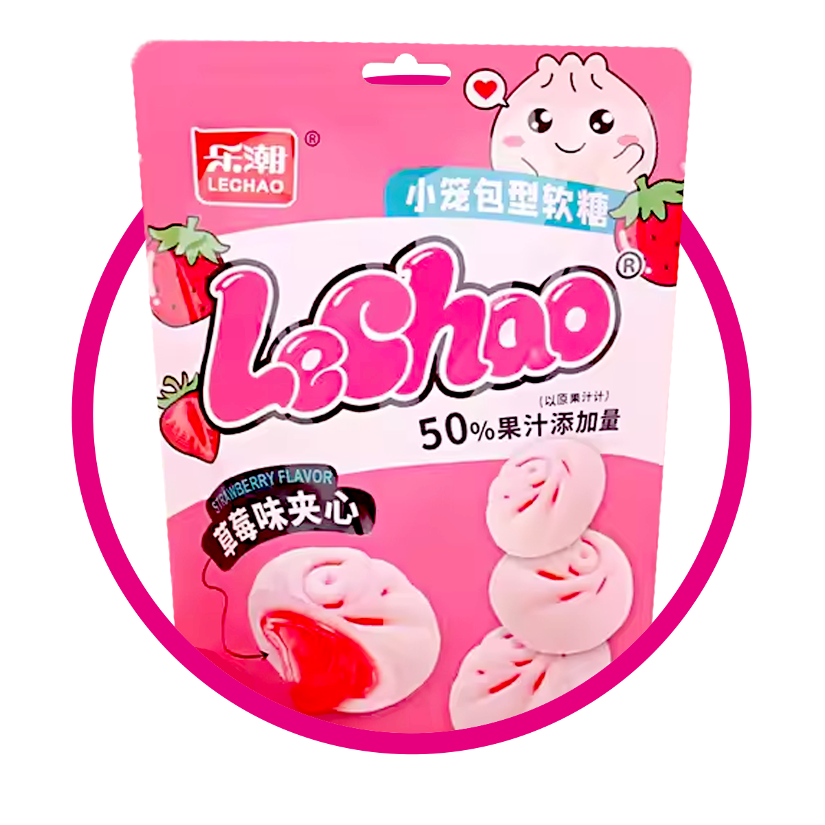 Bolsa de Lechao Xiao Long Bao Fresa 100 g