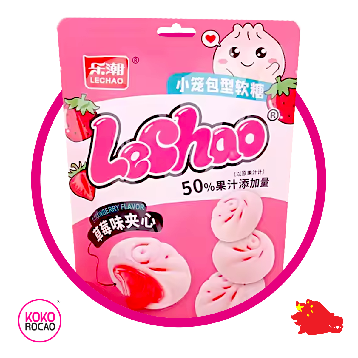Bolsa de Lechao Xiao Long Bao Fresa 100 g