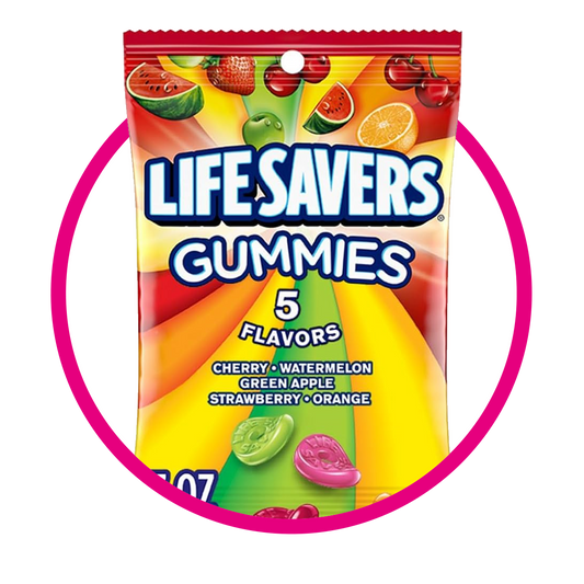 Bolsa de Life Savers 5 Flavors 198 g
