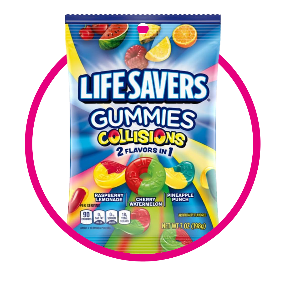 Bolsa de Life Savers Collisions 198 g