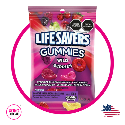 Bolsa de Life Savers Berries 198 g