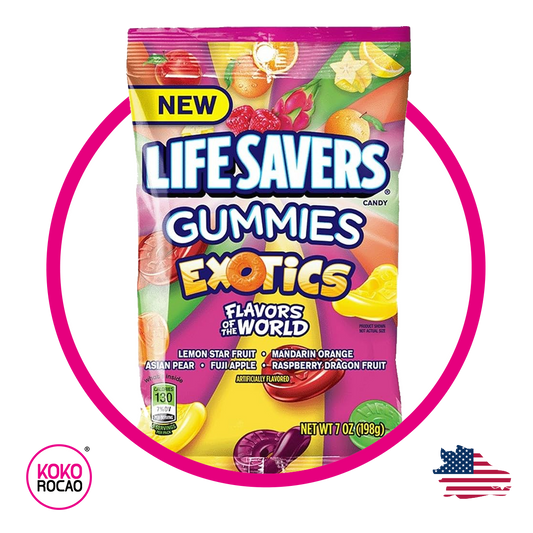 Bolsa de Life Savers Exotics 198 g