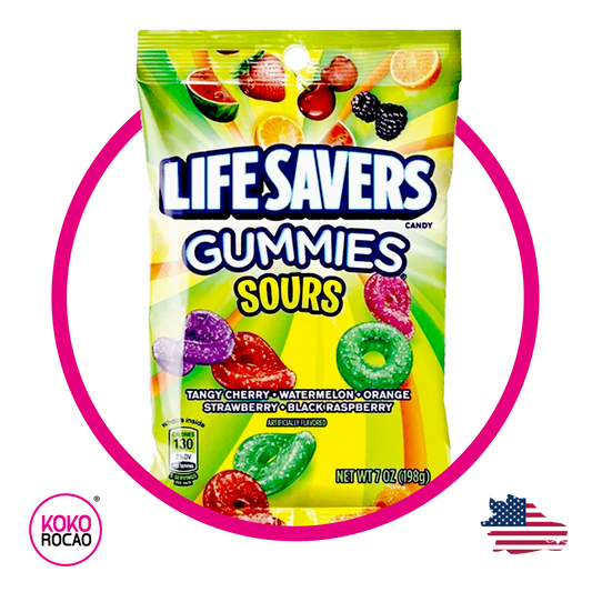 Bolsa de Life Savers Sour 198 g