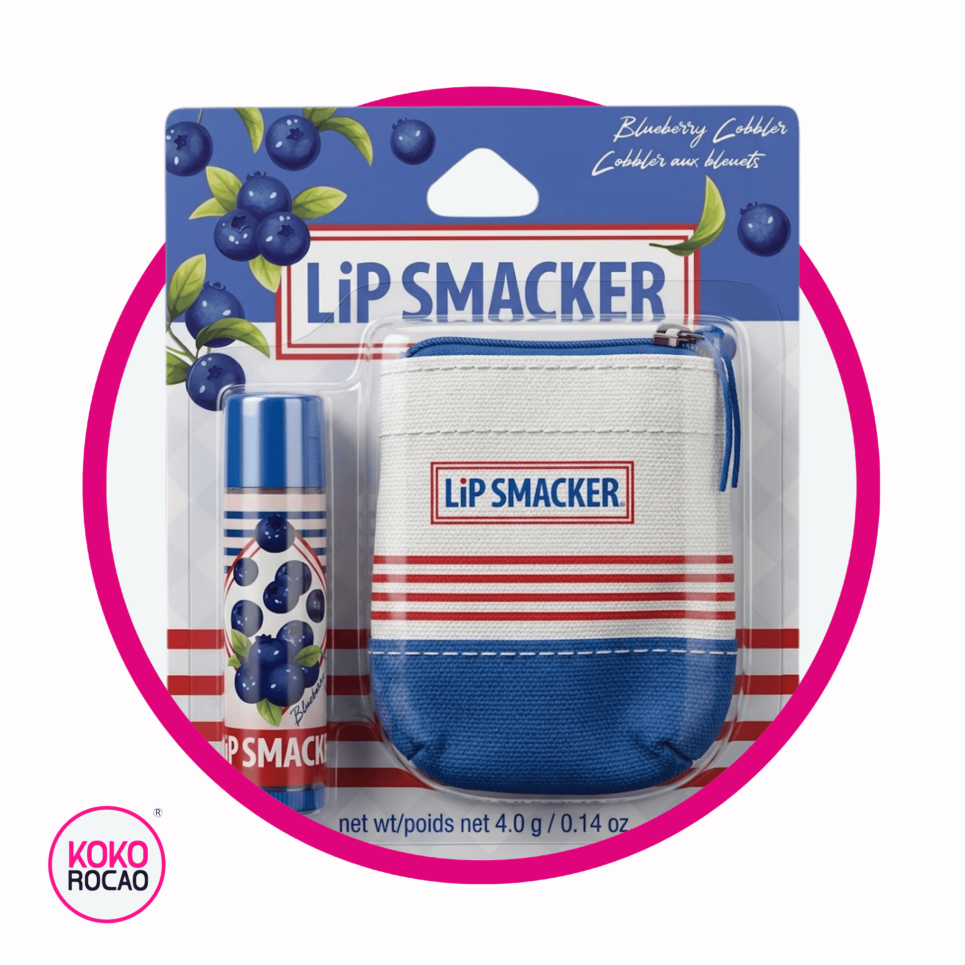 Bolsa de Lip Smacker Blueberry Bag 4 g