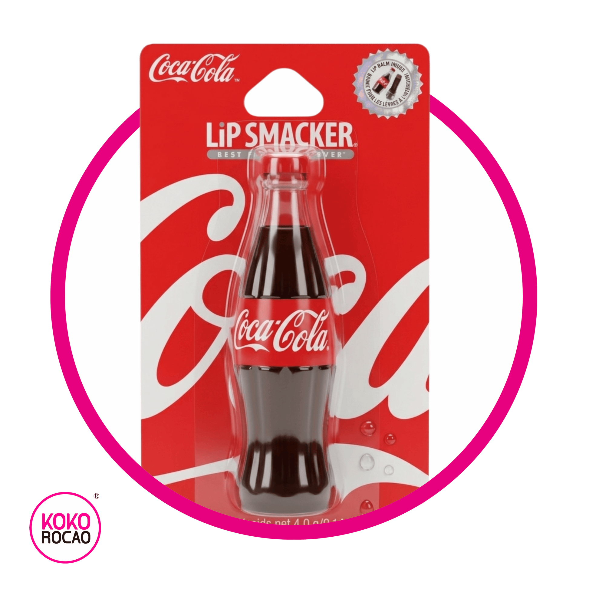 Botella de Lip Smacker Coca Cola Original