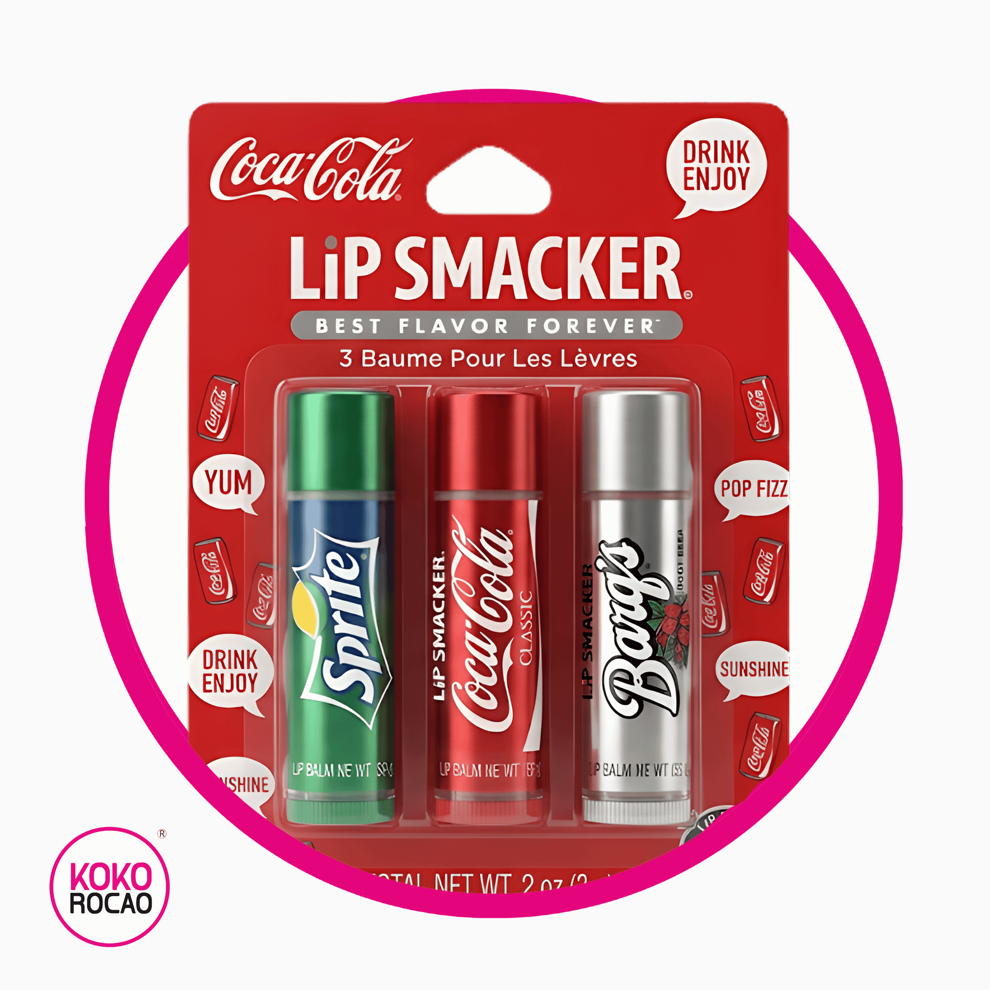 Lip Smacker Coca Cola Trio