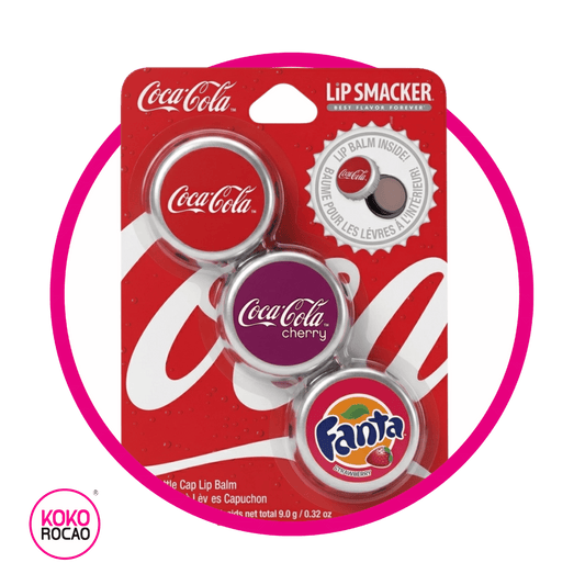 Lip Smacker Coca Cola Trio Bottle Cap