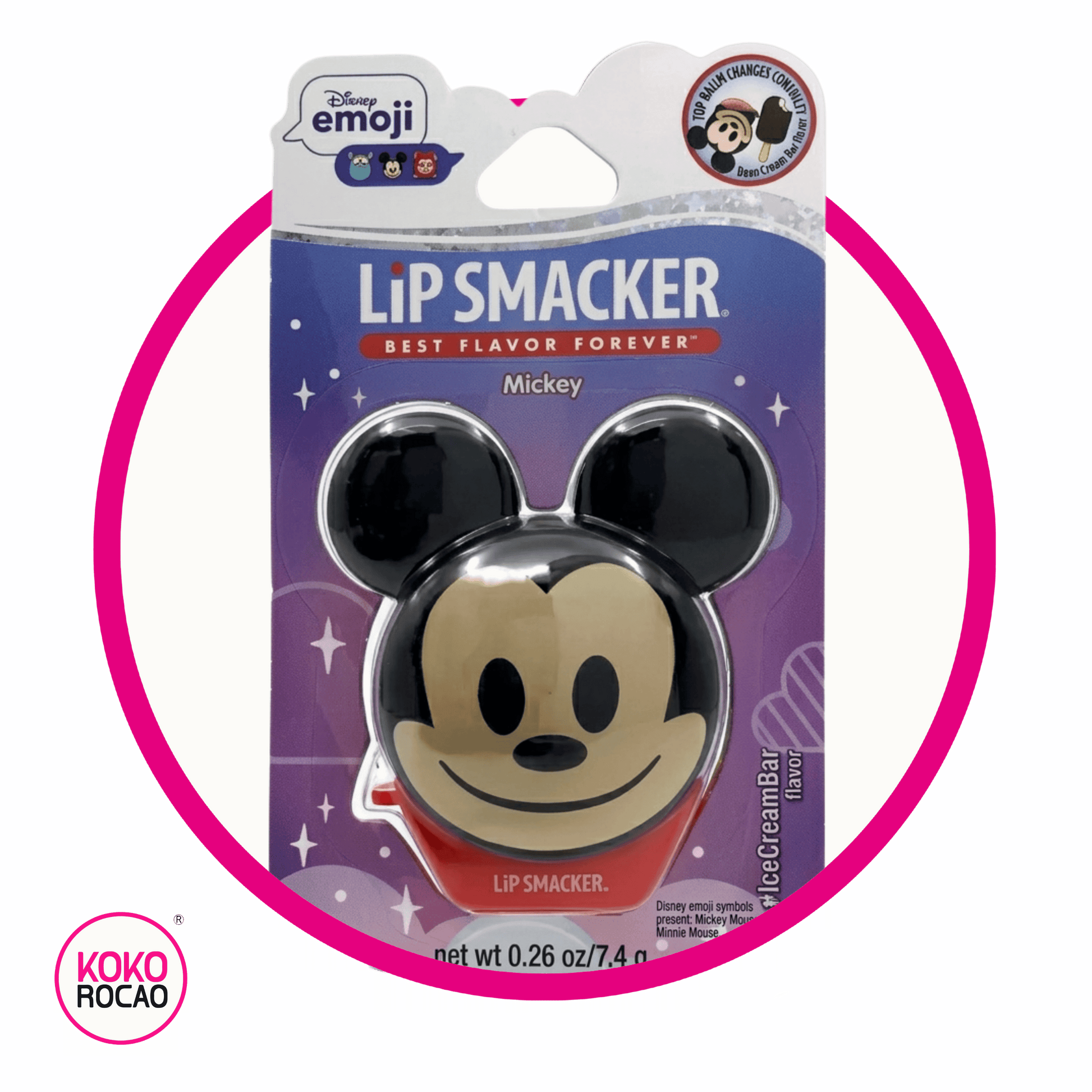 Lip Smacker Emoji Mickey 7.4 g