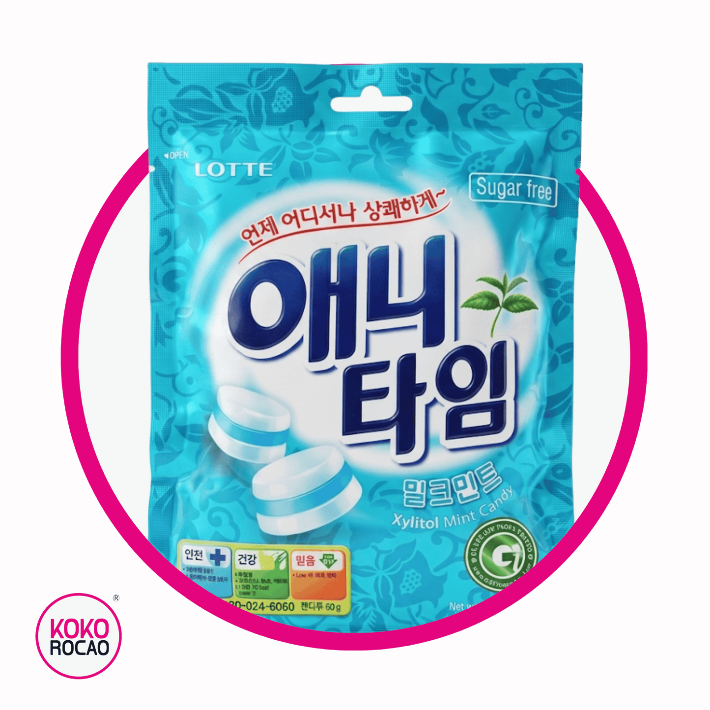 Bolsa de Lotte Mint 60 g