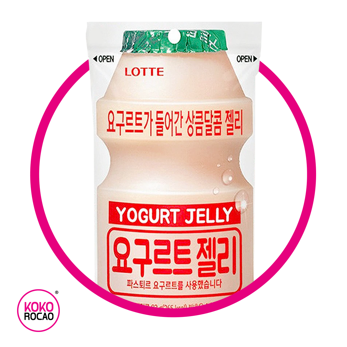Bolsa de Lotte Yogurt Jelly Gelatin 50 g