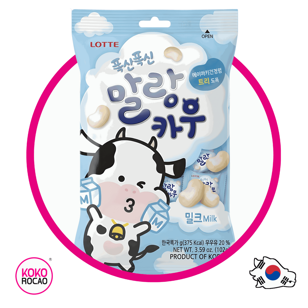 Bolsa de Lotte Malang Cow 79 g