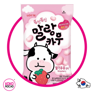 Bolsa de Lotte Malang Cow Strawberry 79 g