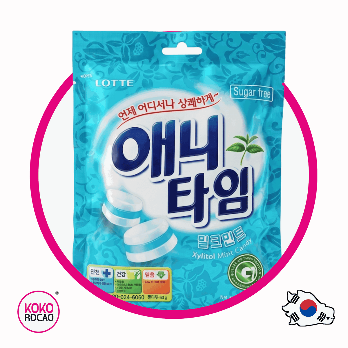 Bolsa de Lotte Mint 60 g
