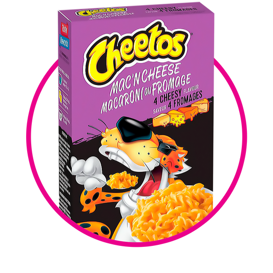 Caja de Macn Cheese Cheetos Four Cheesy 170 g