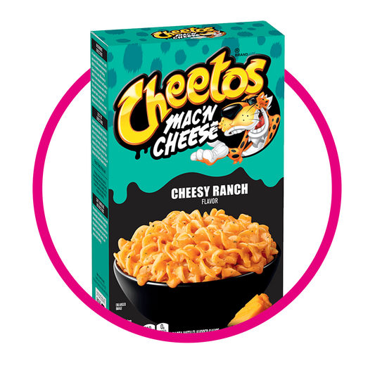 Caja de Cheetos Macn Cheese Cheesy Ranch 170 g