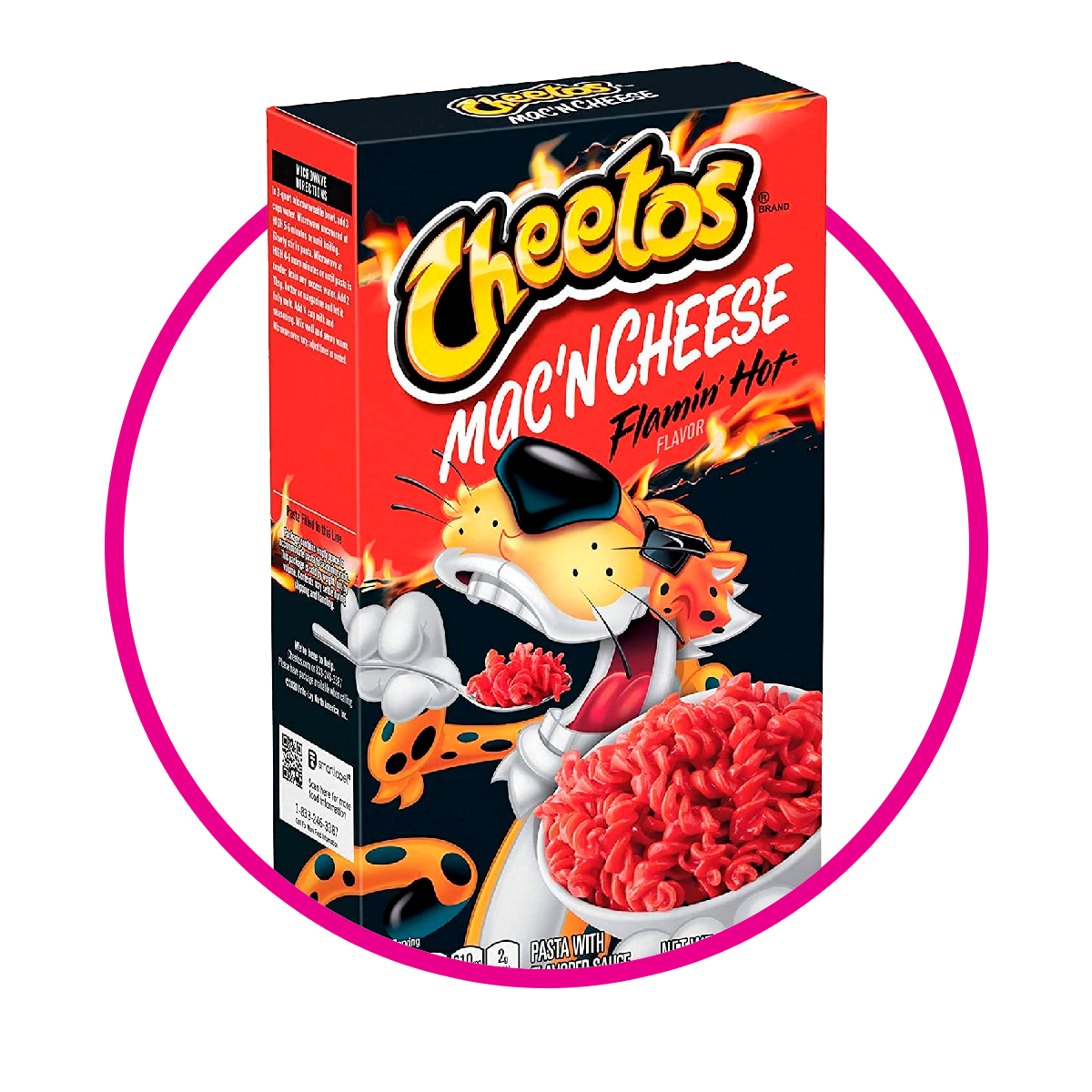 Caja de Macn Cheese Cheetos Flamin Hot 160 g