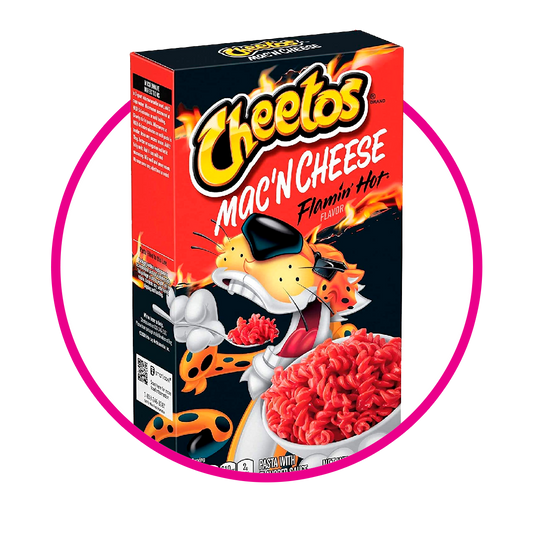 Caja de Macn Cheese Cheetos Flamin Hot 160 g