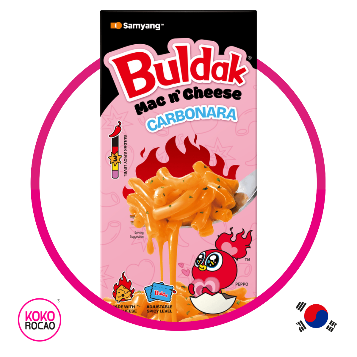 SAMYANG BULDAK MAC N CHEESE CARBONARA PASTE 165 G