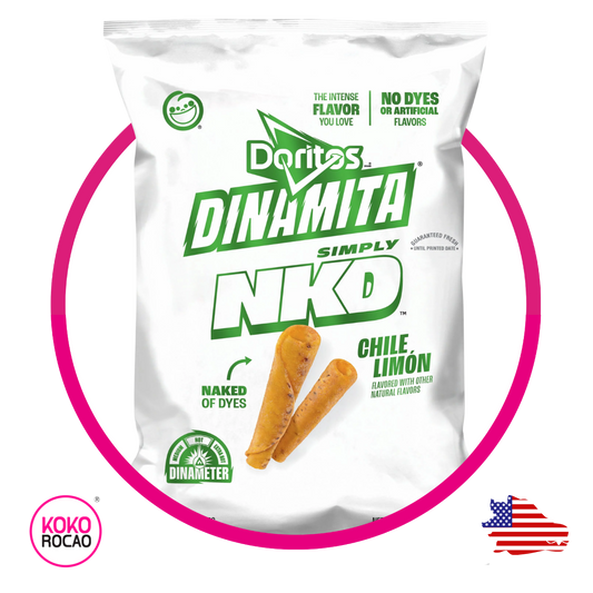 DORITOS DINAMITA NKD CHILE LIMÓN SNACKS BOLSA 304.7G